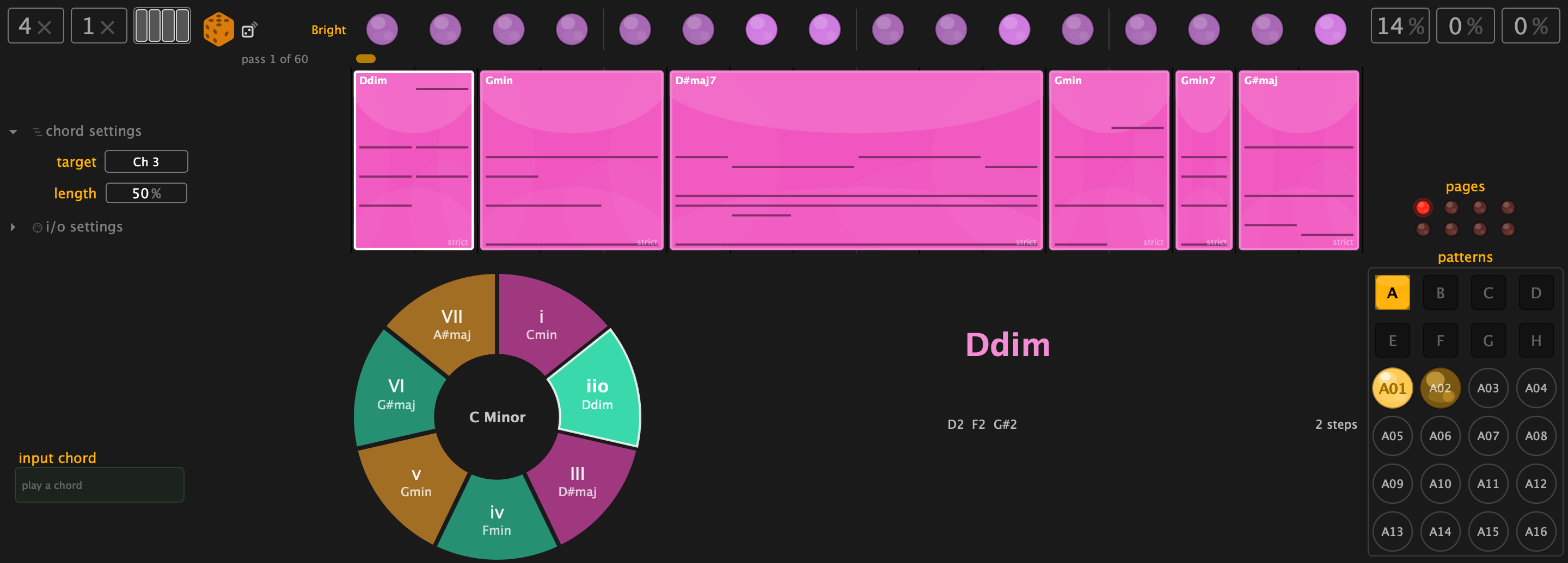The chord sequencer