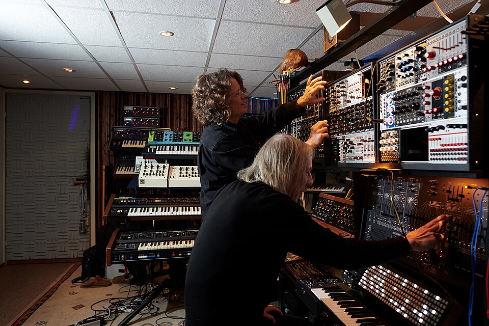 Studio synth session